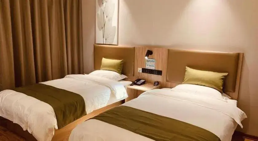 Bed in GreenTree Inn Hebei Xingtai Pingxiang County Jianshe Street Bed in GreenTree Inn Hebei Xingtai Pingxiang County Jianshe Street