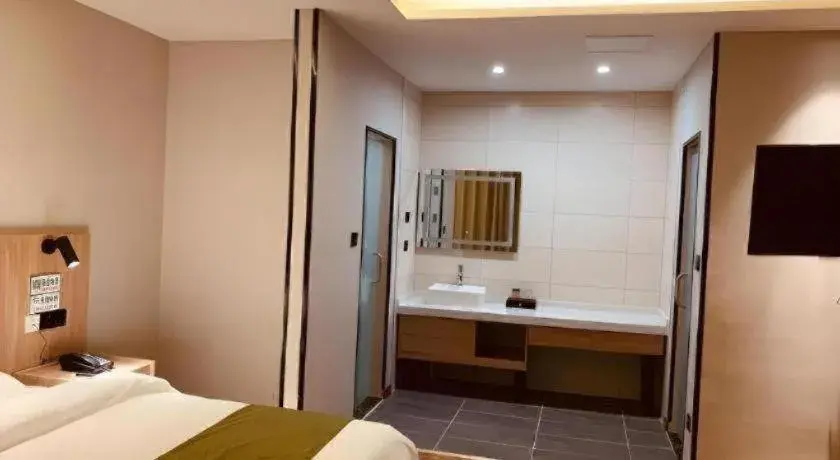 Bed in GreenTree Inn Hebei Xingtai Pingxiang County Jianshe Street Bed in GreenTree Inn Hebei Xingtai Pingxiang County Jianshe Street