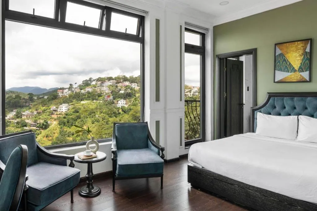 Bed in The Gate Boutique Hotel Da Lat