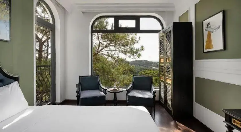 Bed in The Gate Boutique Hotel Da Lat Bed in The Gate Boutique Hotel Da Lat