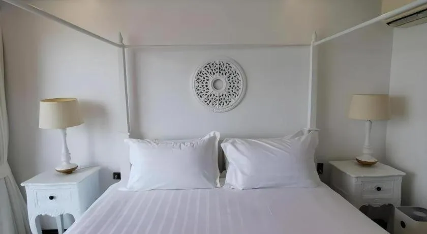 Bed in AT Kung Kra baen Hotel and Residence