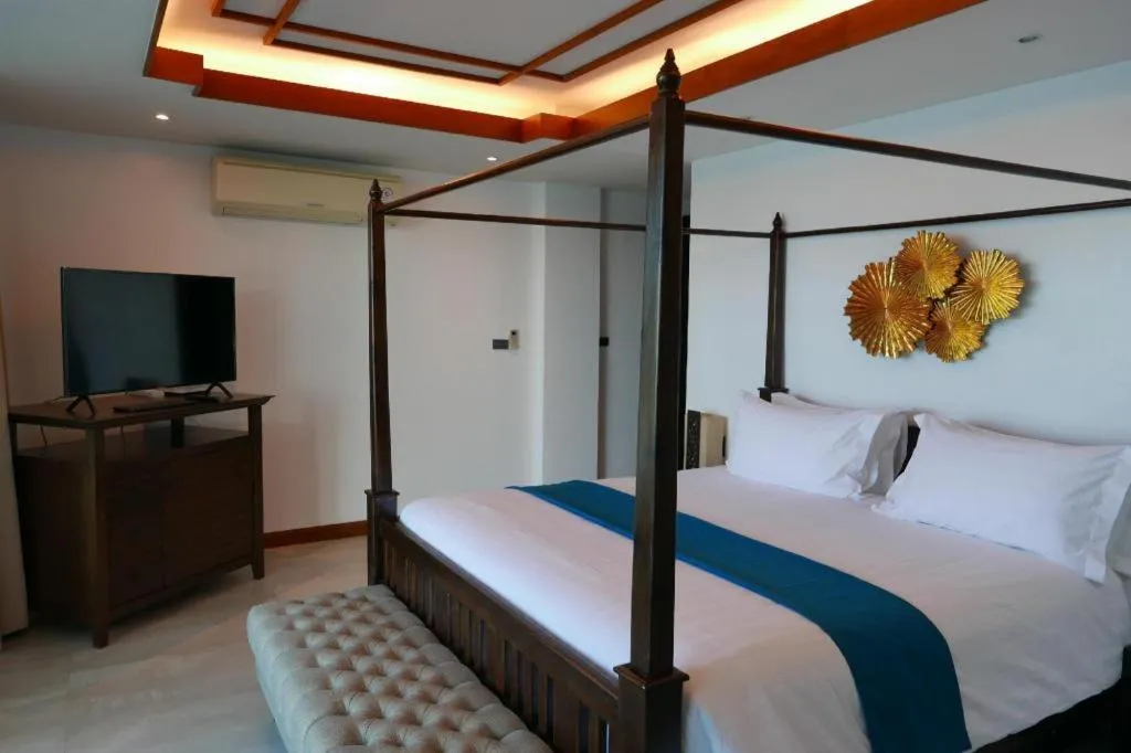 Bed in AT Kung Kra baen Hotel and Residence
