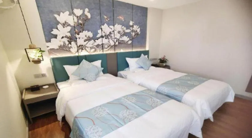 Bed in GreenTree Inn Shenyang Huanggu District Union Building