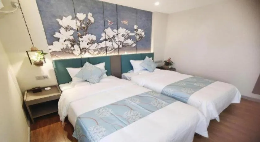 Bed in GreenTree Inn Shenyang Huanggu District Union Building