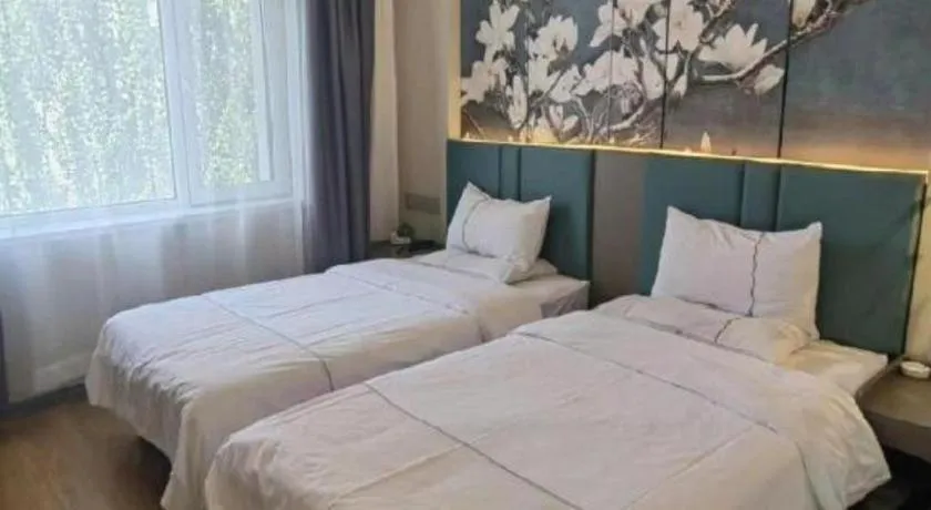 Bed in GreenTree Inn Shenyang Huanggu District Union Building