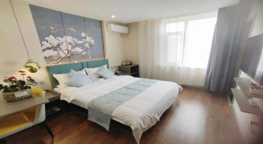 Bed in GreenTree Inn Shenyang Huanggu District Union Building