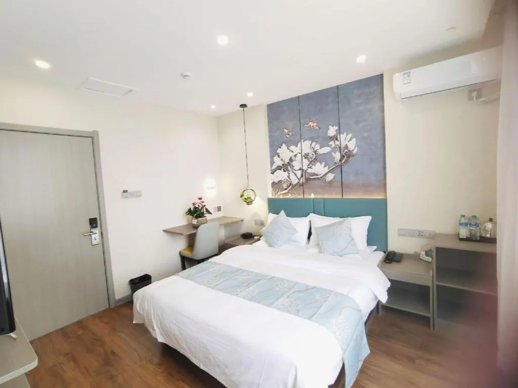 Bed in GreenTree Inn Shenyang Huanggu District Union Building