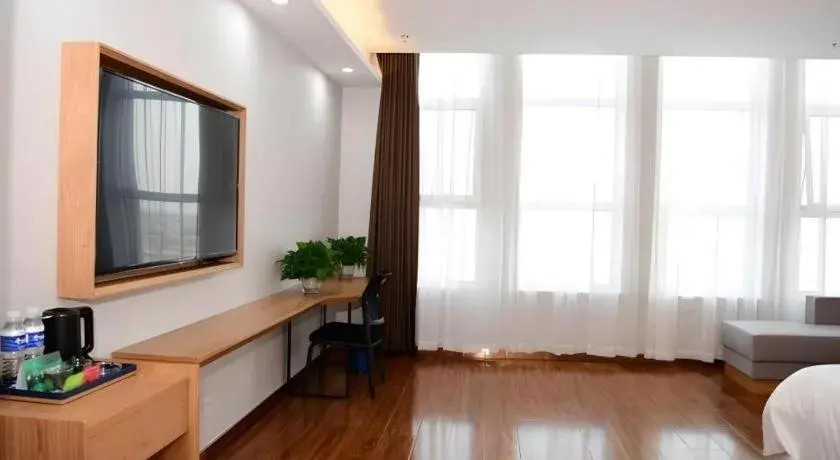 Bed in GreenTree Inn Xingta Songjing Street Financial Center Bed in GreenTree Inn Xingta Songjing Street Financial Center