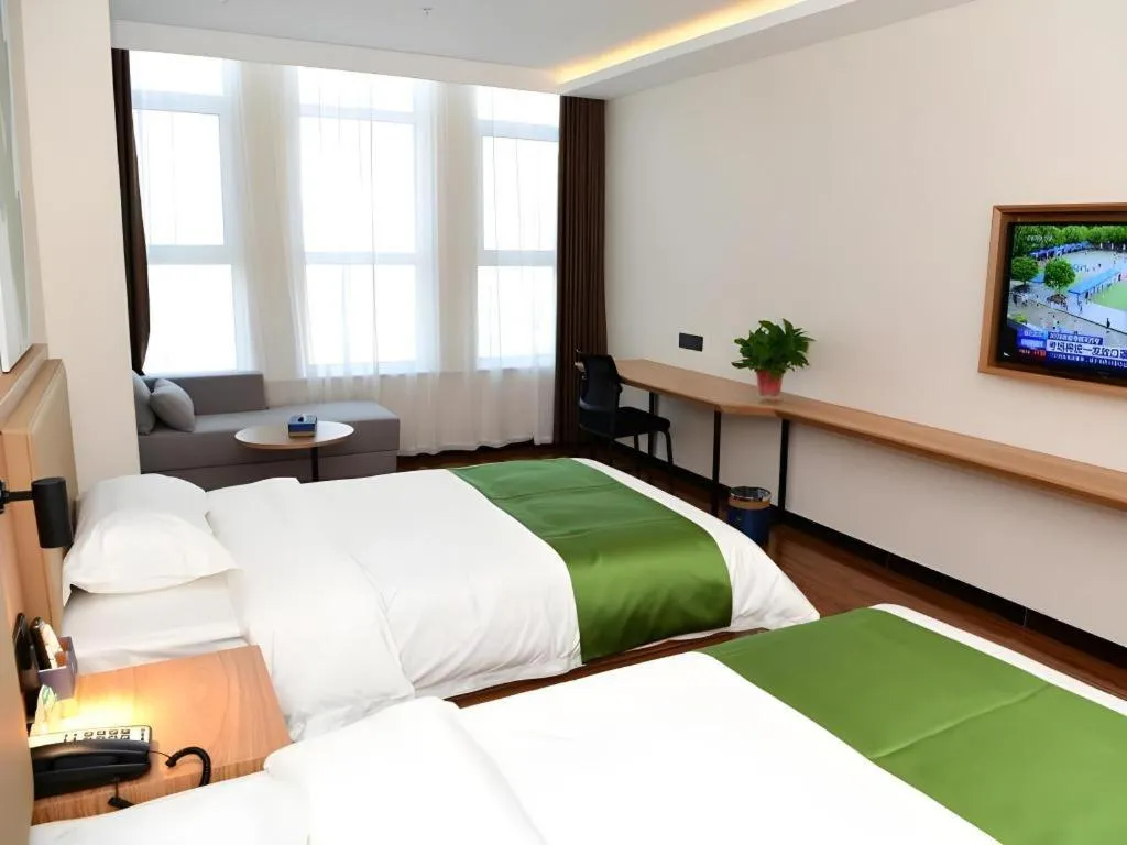 Bed in GreenTree Inn Xingta Songjing Street Financial Center
