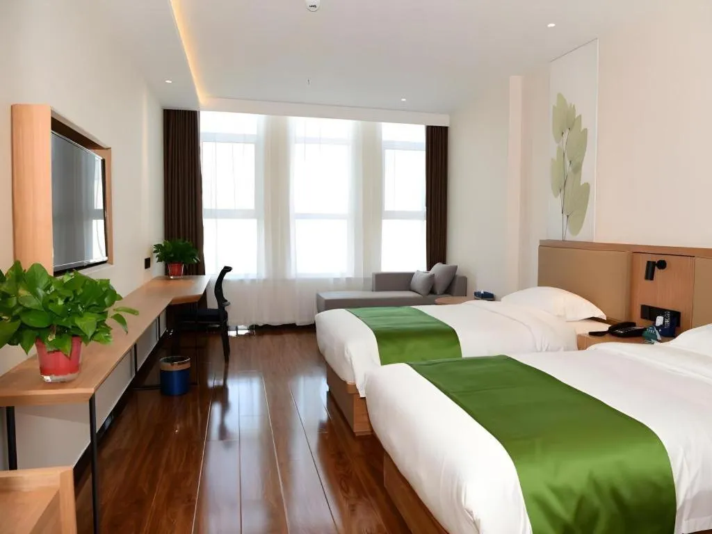 Bed in GreenTree Inn Xingta Songjing Street Financial Center