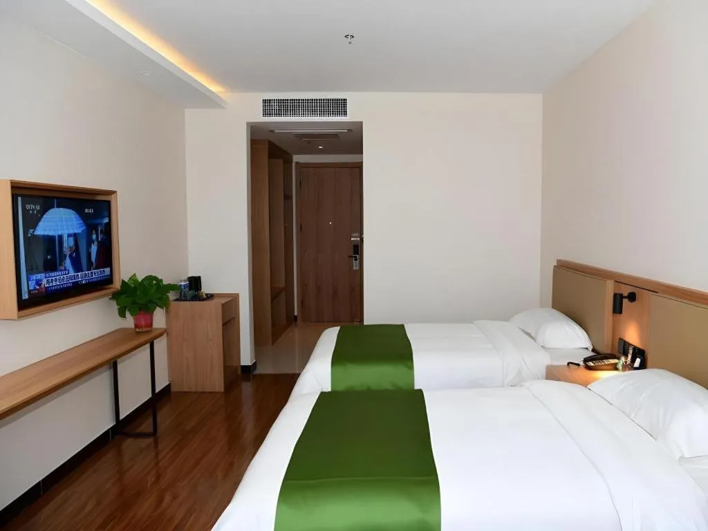 Bed in GreenTree Inn Xingta Songjing Street Financial Center