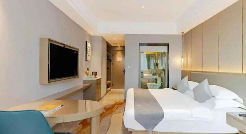 Bed in GreenTree Eastern Hotel Chizhou Tonghui Plaza