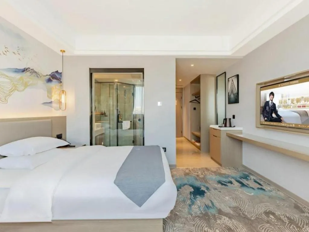 Bed in GreenTree Eastern Hotel Chizhou Tonghui Plaza