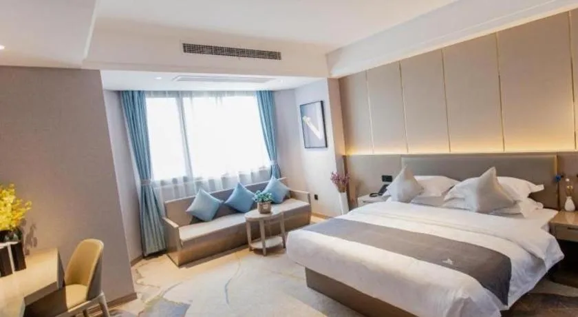 Bed in GreenTree Eastern Hotel Chizhou Tonghui Plaza