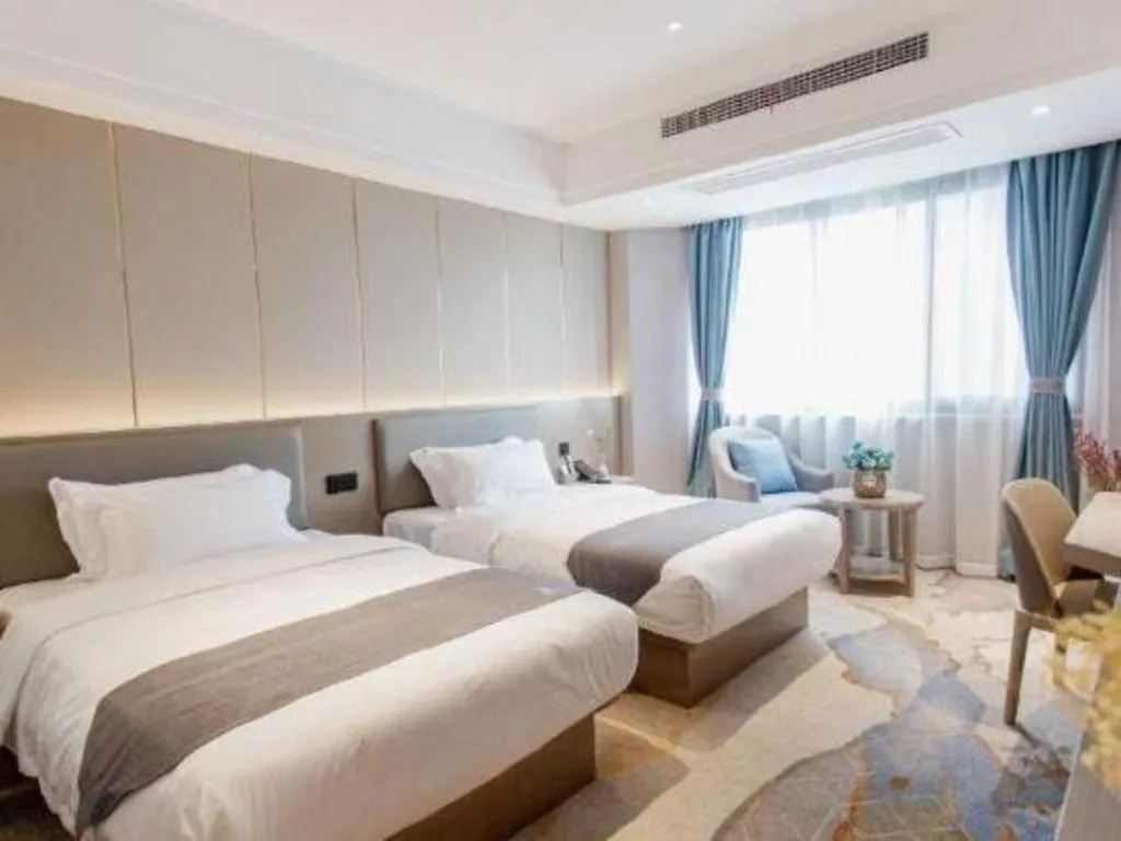 Bed in GreenTree Eastern Hotel Chizhou Tonghui Plaza