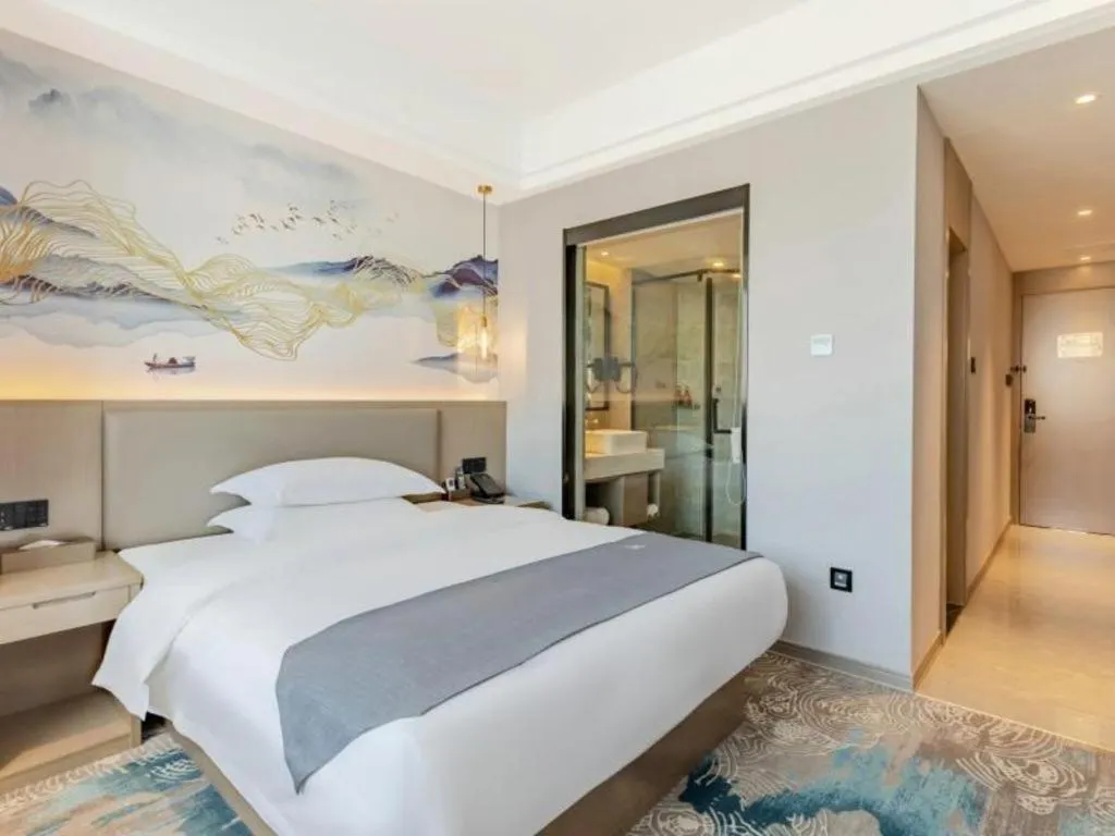Bed in GreenTree Eastern Hotel Chizhou Tonghui Plaza