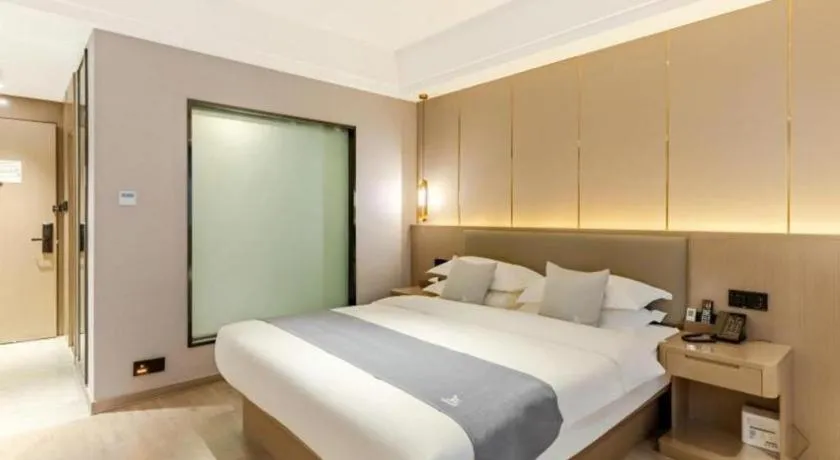 Bed in GreenTree Eastern Hotel Chizhou Tonghui Plaza