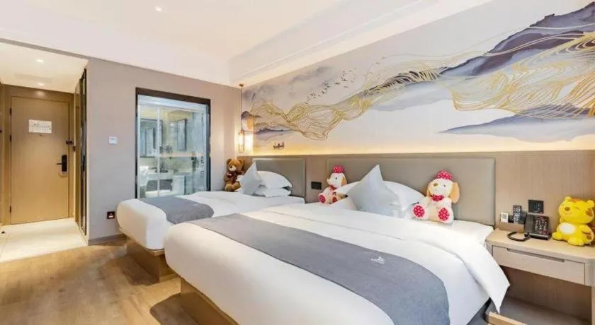 Bed in GreenTree Eastern Hotel Chizhou Tonghui Plaza