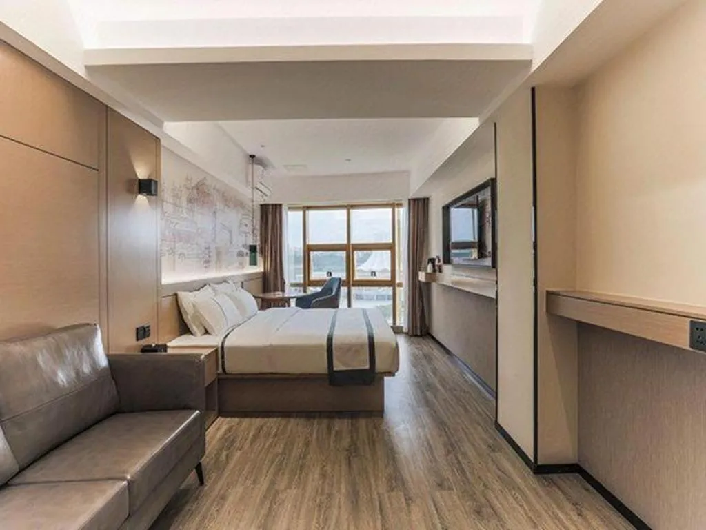 Bed in City Comfort Inn Nanning Exhibition Center Hangyang City Metro Station