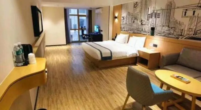 Bed in City Comfort Inn Nanning Exhibition Center Hangyang City Metro Station