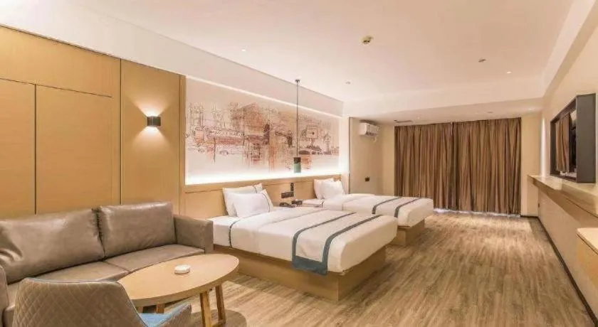 Bed in City Comfort Inn Nanning Exhibition Center Hangyang City Metro Station