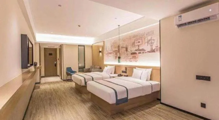 Bed in City Comfort Inn Nanning Exhibition Center Hangyang City Metro Station