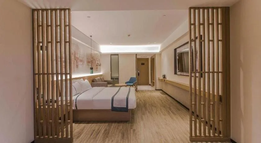 Bed in City Comfort Inn Nanning Exhibition Center Hangyang City Metro Station