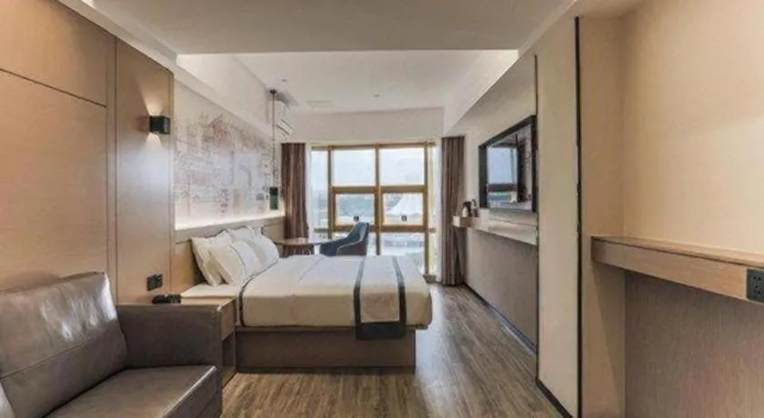 Bed in City Comfort Inn Nanning Exhibition Center Hangyang City Metro Station