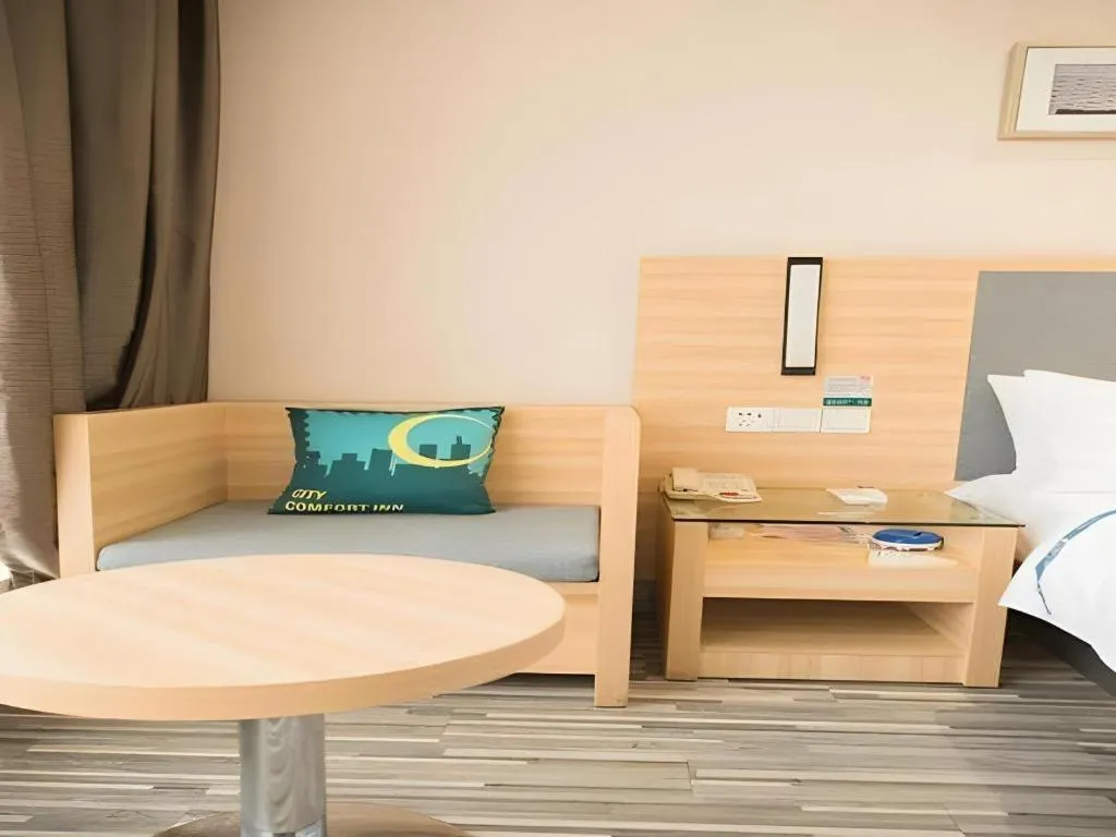 Bed in City Comfort Inn Nanchang Bayi Square Metro Station Wushang
