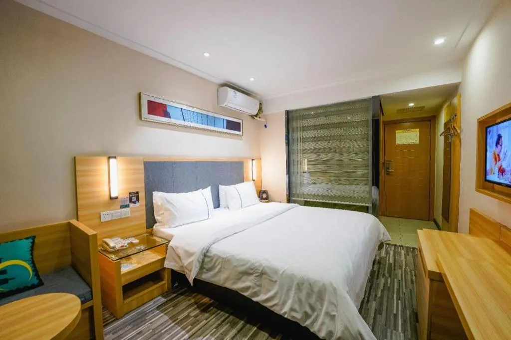 Bed in City Comfort Inn Nanchang Bayi Square Metro Station Wushang