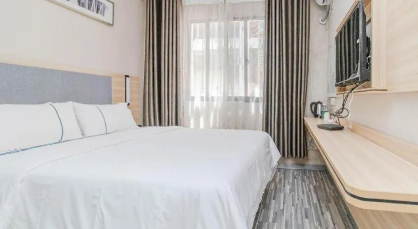 Bed in City Comfort Inn Nanchang Bayi Square Metro Station Wushang