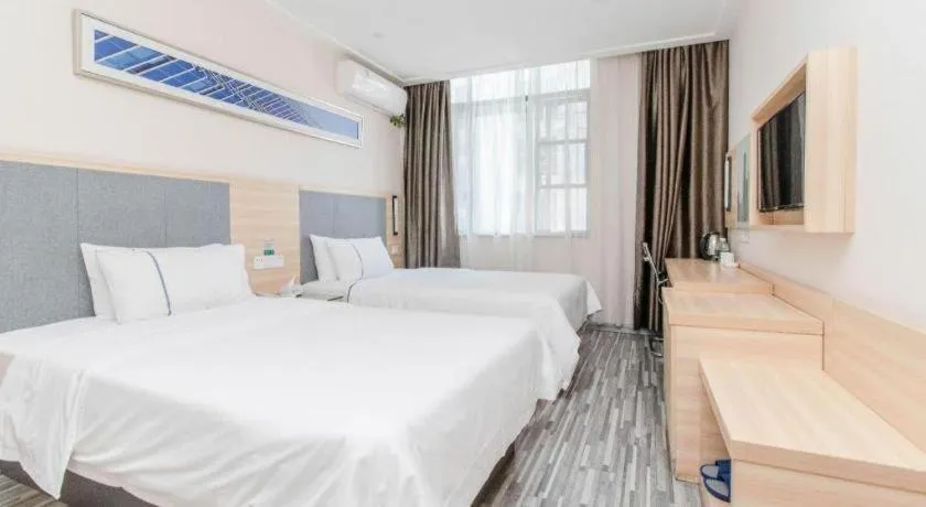 Bed in City Comfort Inn Nanchang Bayi Square Metro Station Wushang