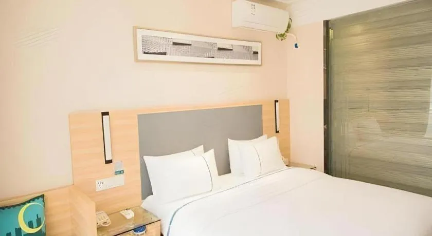 Bed in City Comfort Inn Nanchang Bayi Square Metro Station Wushang