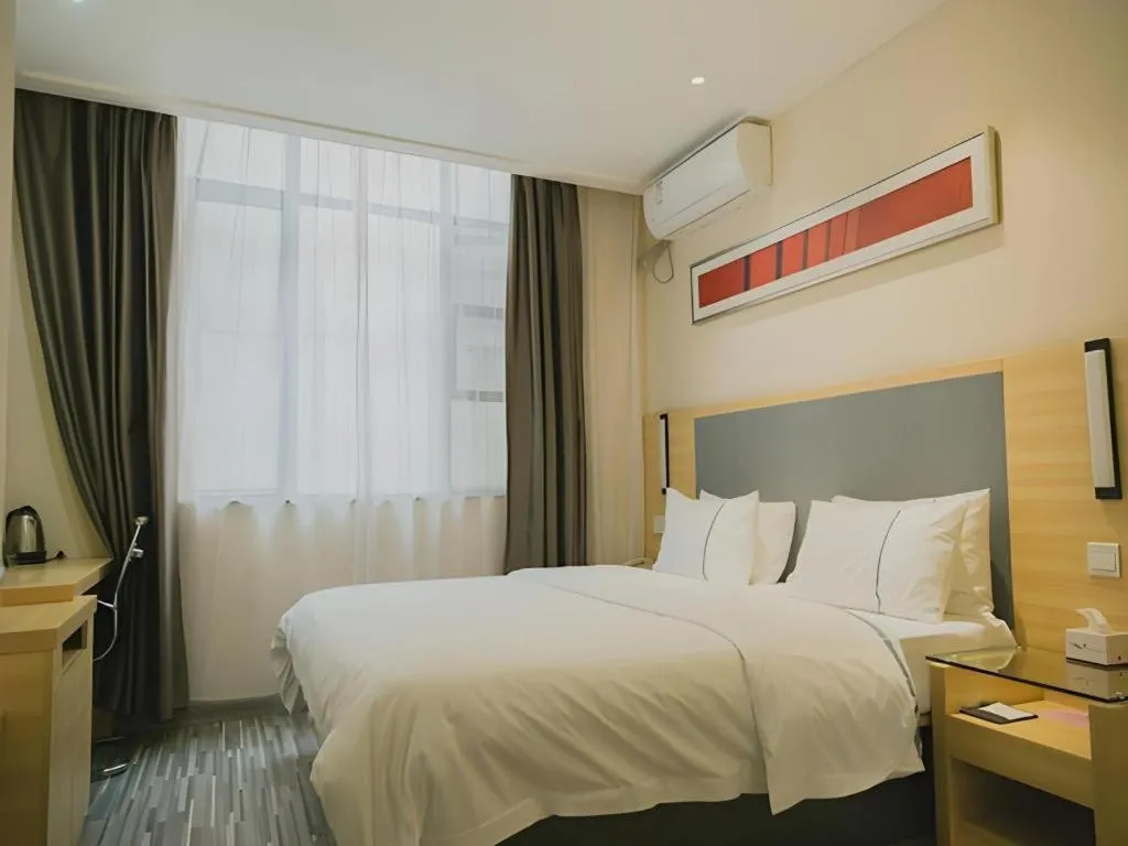 Bed in City Comfort Inn Nanchang Bayi Square Metro Station Wushang