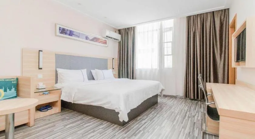 Bed in City Comfort Inn Nanchang Bayi Square Metro Station Wushang