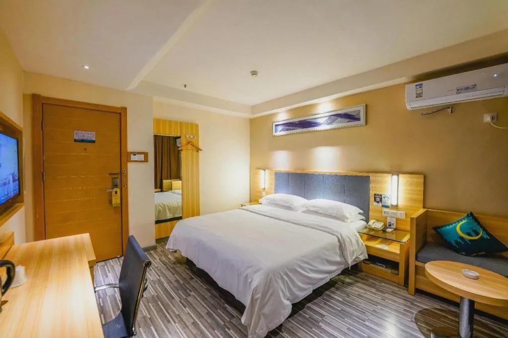 Bed in City Comfort Inn Nanchang Bayi Square Metro Station Wushang
