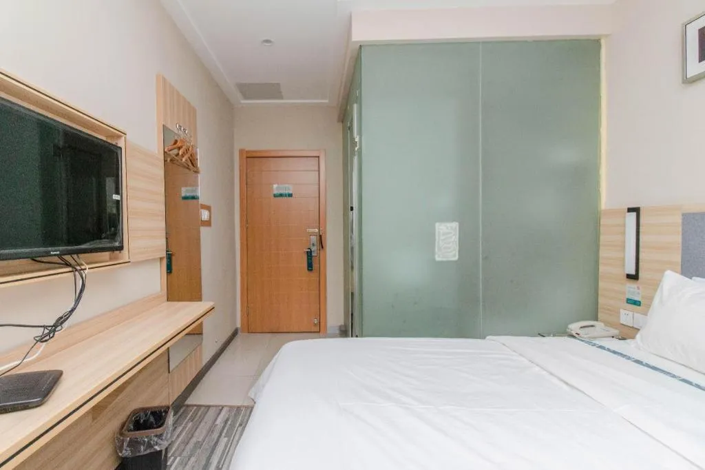 Bed in City Comfort Inn Nanchang Bayi Square Metro Station Wushang
