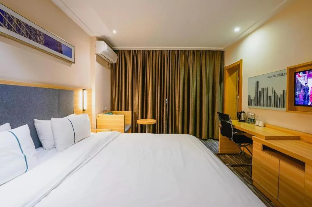 Bed in City Comfort Inn Nanchang Bayi Square Metro Station Wushang