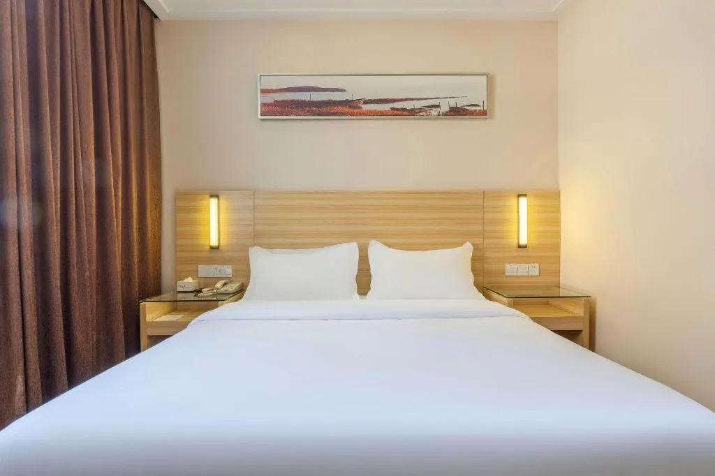 Bed in City Comfort Inn Nanchang Bayi Square Metro Station Wushang