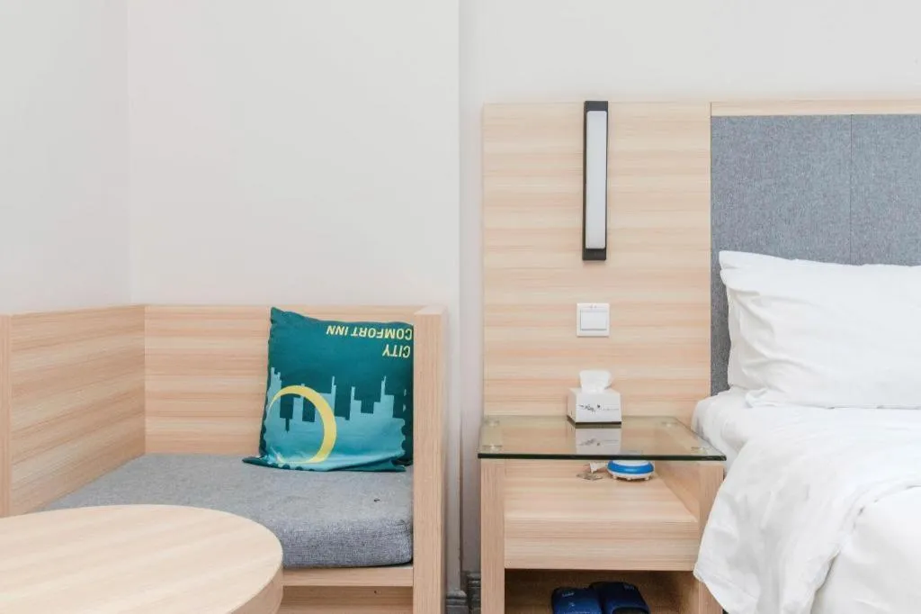 Bed in City Comfort Inn Nanchang Bayi Square Metro Station Wushang