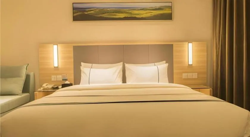 Bed in City Comfort Inn Anyang Railway Station