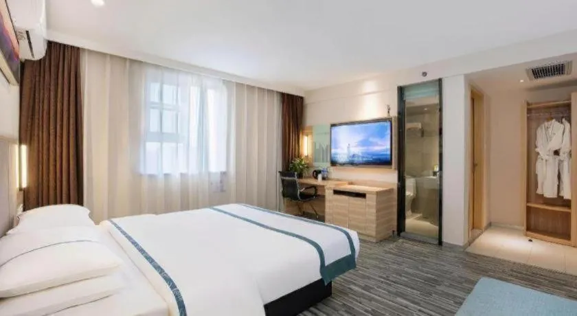 Bed in City Comfort Inn Anyang Railway Station