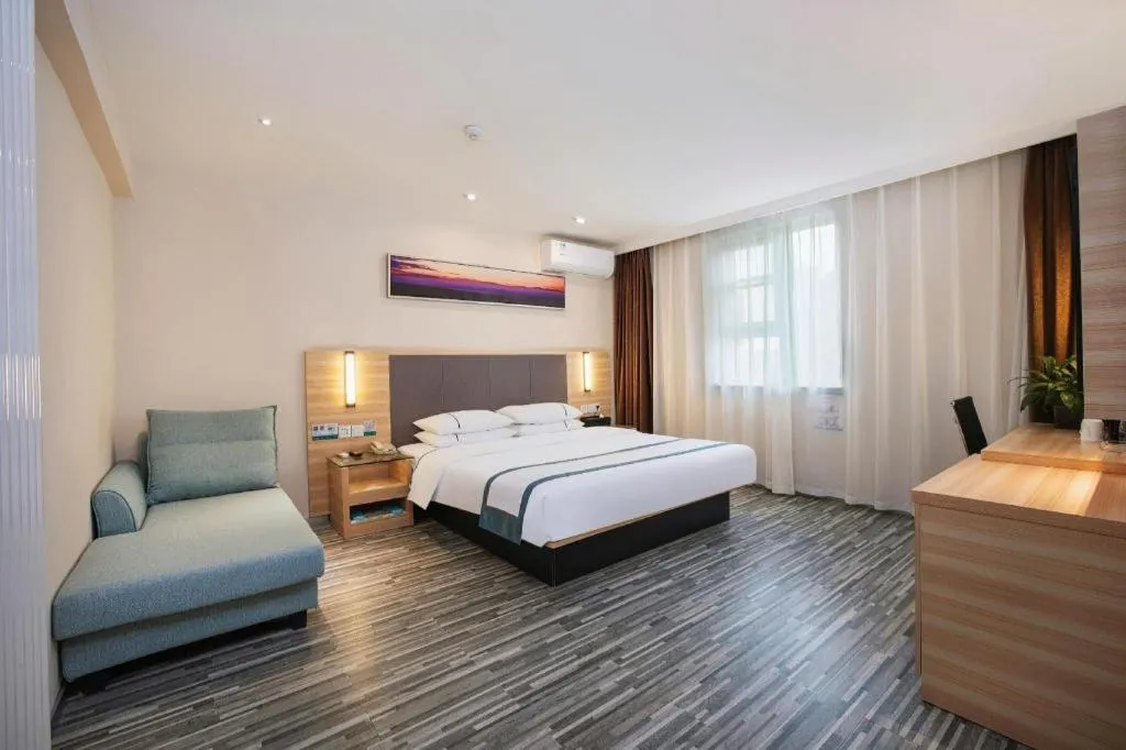 Bed in City Comfort Inn Anyang Railway Station