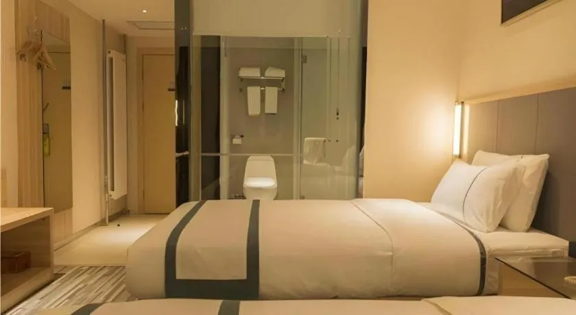 Bed in City Comfort Inn Anyang Railway Station