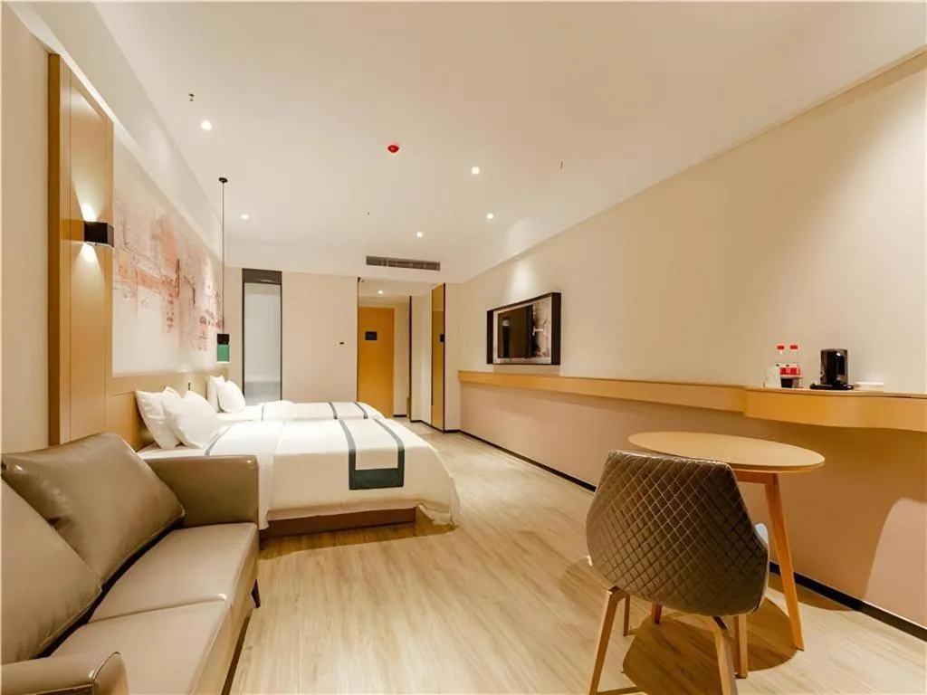 Bed in City Comfort Inn Dongguan Dalingshan Xinli Agricultural Wholesale