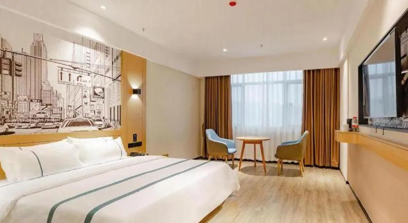 Bed in City Comfort Inn Dongguan Dalingshan Xinli Agricultural Wholesale