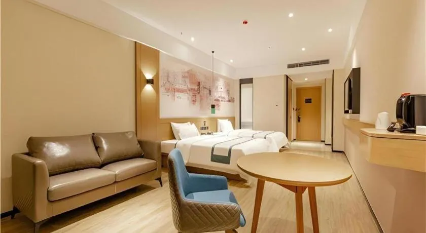 Bed in City Comfort Inn Dongguan Dalingshan Xinli Agricultural Wholesale