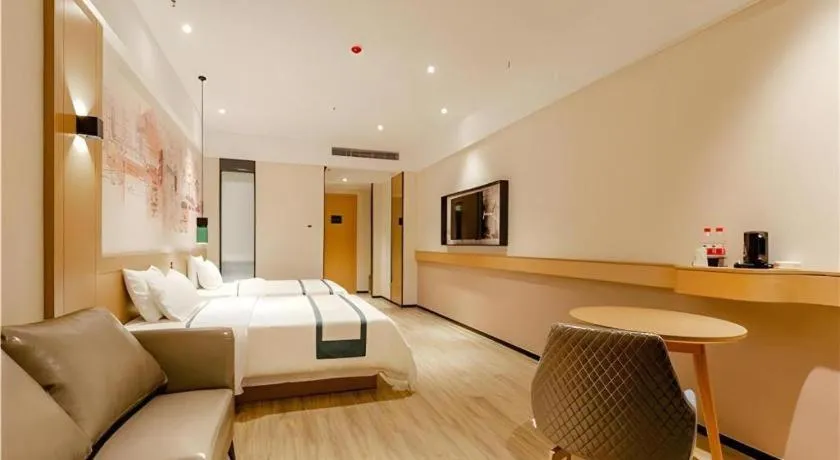 Bed in City Comfort Inn Dongguan Dalingshan Xinli Agricultural Wholesale