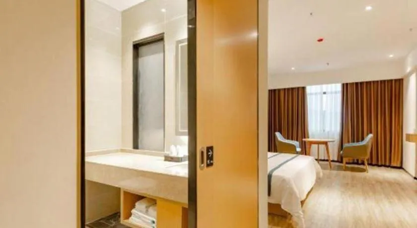 Bed in City Comfort Inn Dongguan Dalingshan Xinli Agricultural Wholesale