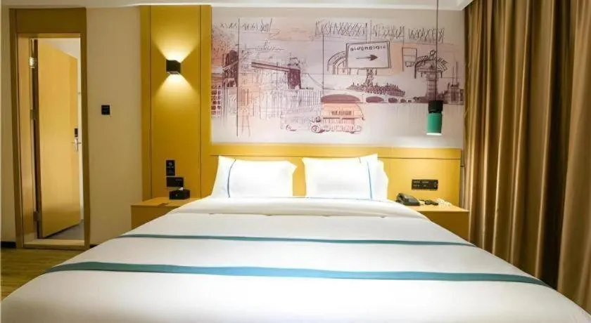 Bed in City Comfort Inn Guangzhou Sun Yat-sen Memorial Hospital Yide Road Metro Station